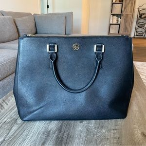 LIKE NEW Tory Burch Double Zip Purse